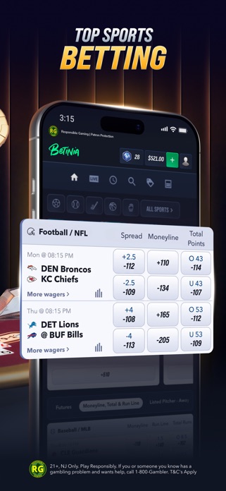 Betinia Casino app screenshot 4