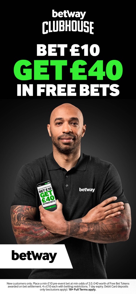 Betway app screenshot 1