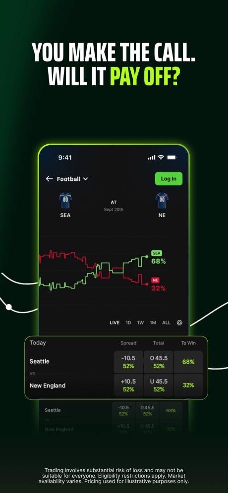 DraftKings Predictions app screenshot 2