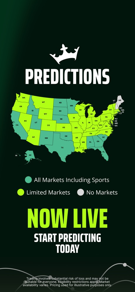 DraftKings Predictions app screenshot 3