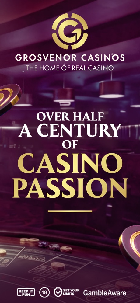 Grosvenor Casino app screenshot 1