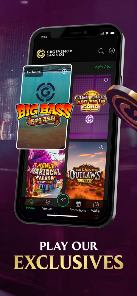 Grosvenor Casino app screenshot 3