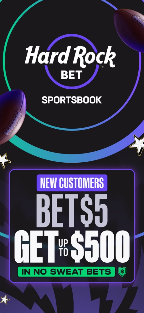 Hard Rock Bet app screenshot 1