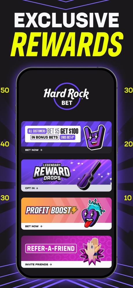 Hard Rock Bet app screenshot 3