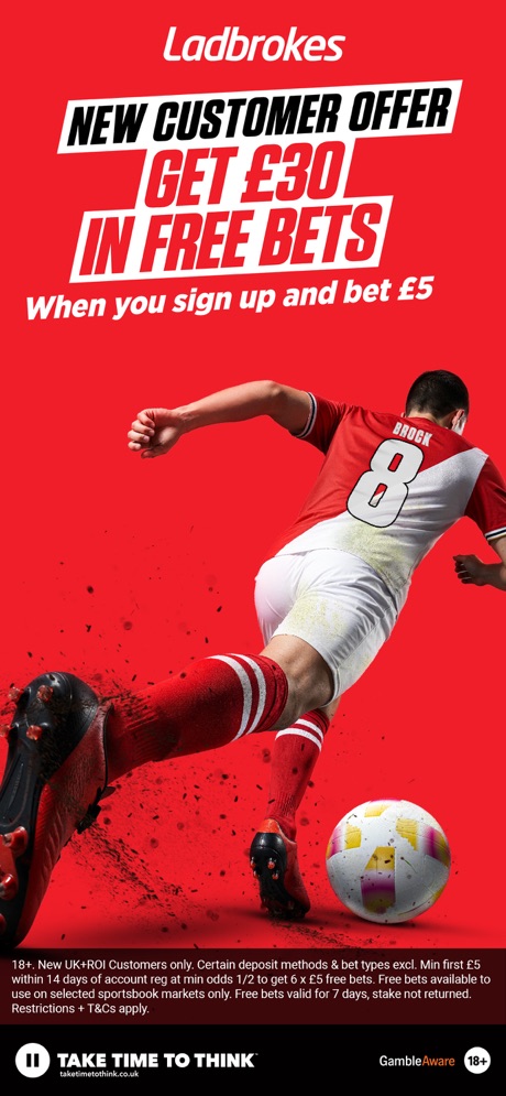 Ladbrokes app screenshot 1