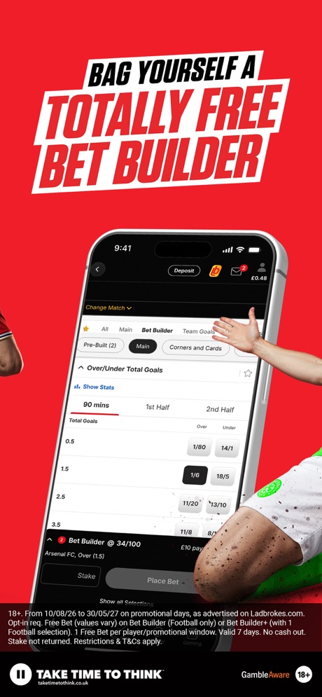 Ladbrokes app screenshot 2