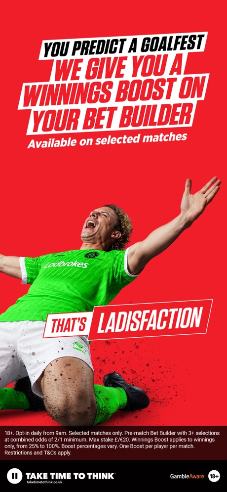 Ladbrokes app screenshot 3
