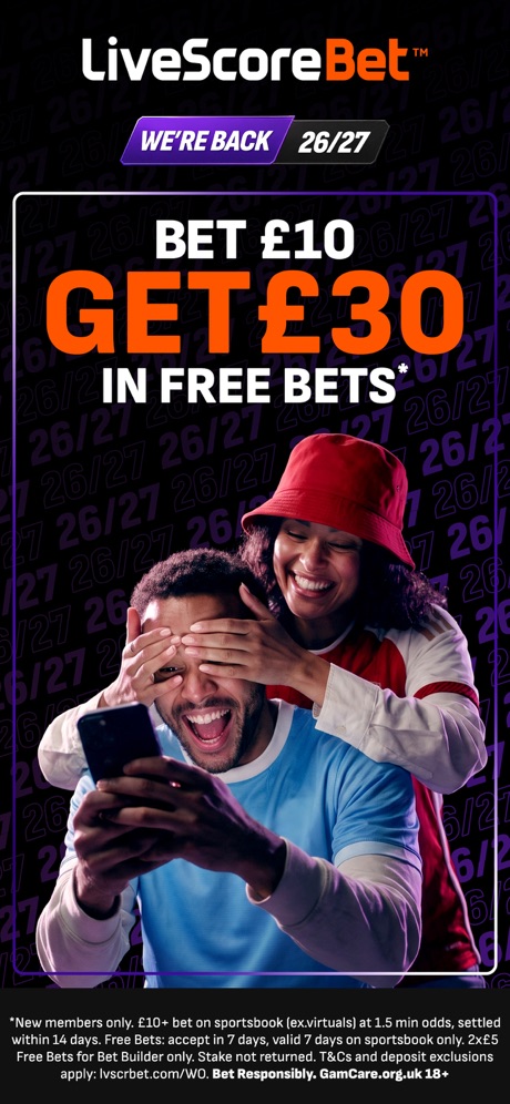 LiveScoreBet app screenshot 1