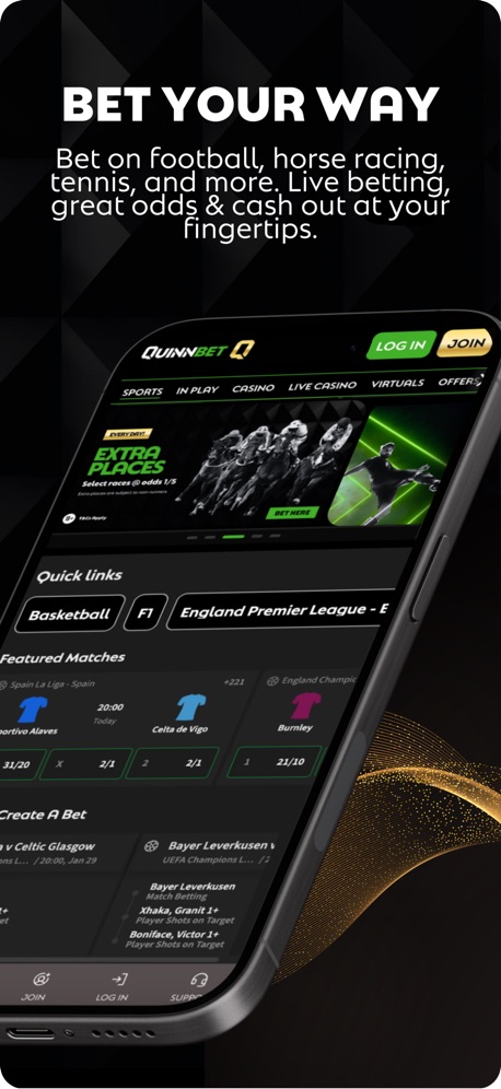 Quinnbet app screenshot 2
