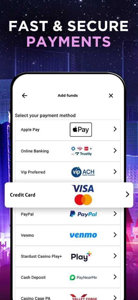 Stardust Casino app screenshot 1
