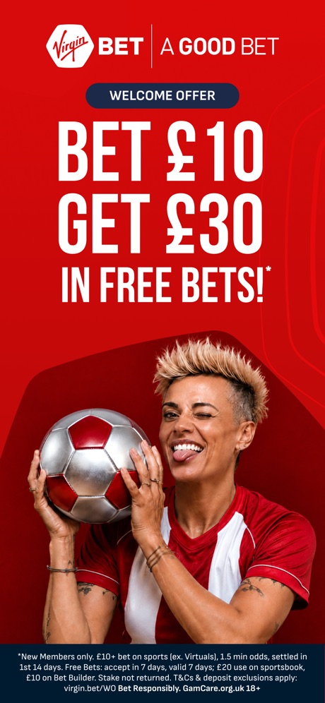 VirginBet app screenshot 1