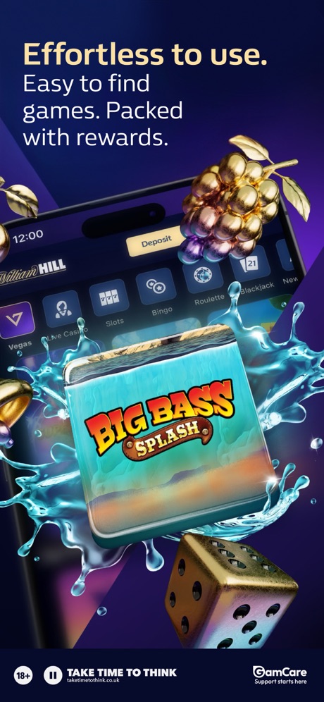 William Hill Vegas app screenshot 2