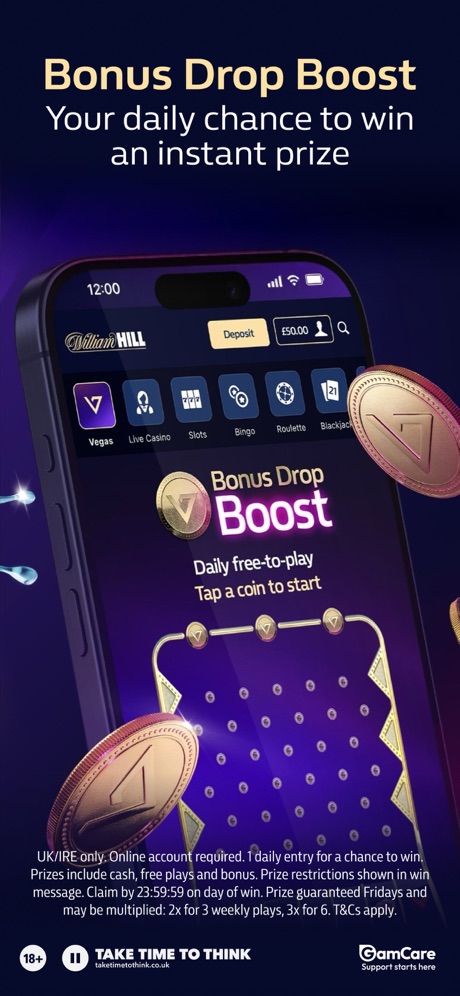 William Hill Vegas app screenshot 3
